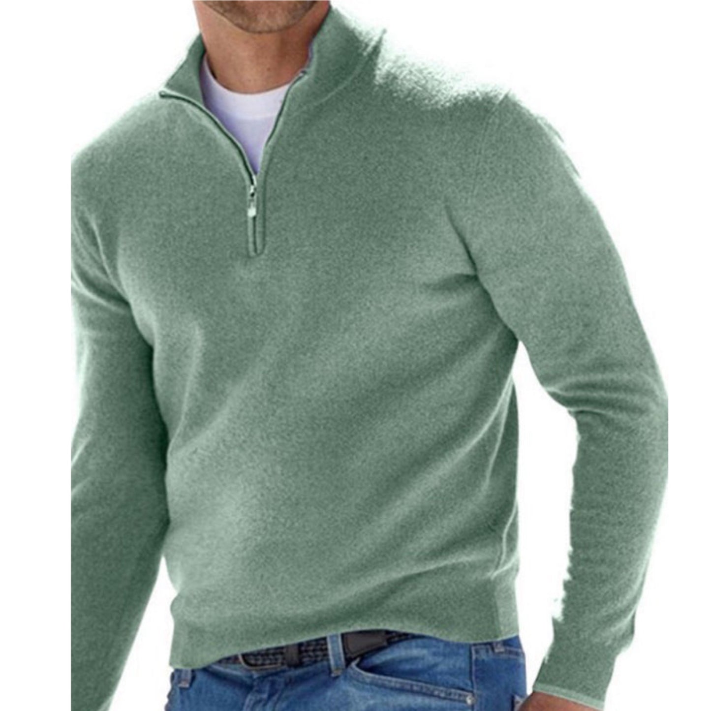 Long Sleeve Men's Polo Shirt