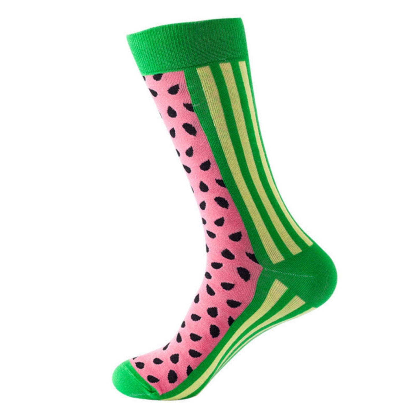 Mid Calf Food Patterned Socks