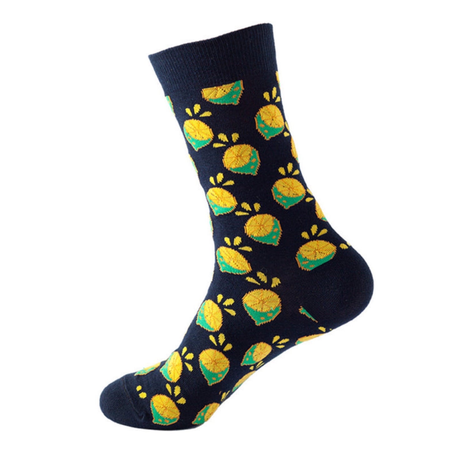 Fruit Pattern Mid-Calf Socks