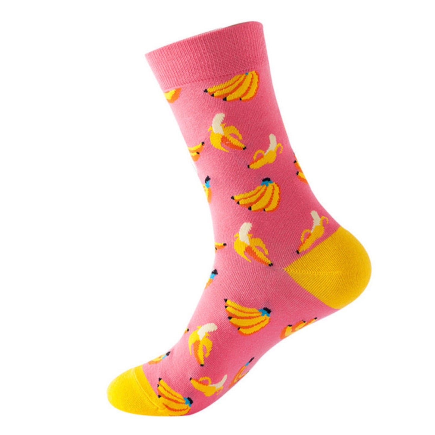 Fruit Pattern Mid-Calf Socks