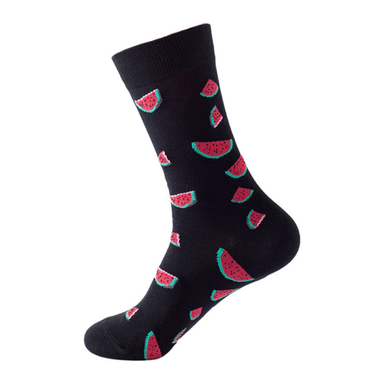 Fruit Pattern Mid-Calf Socks