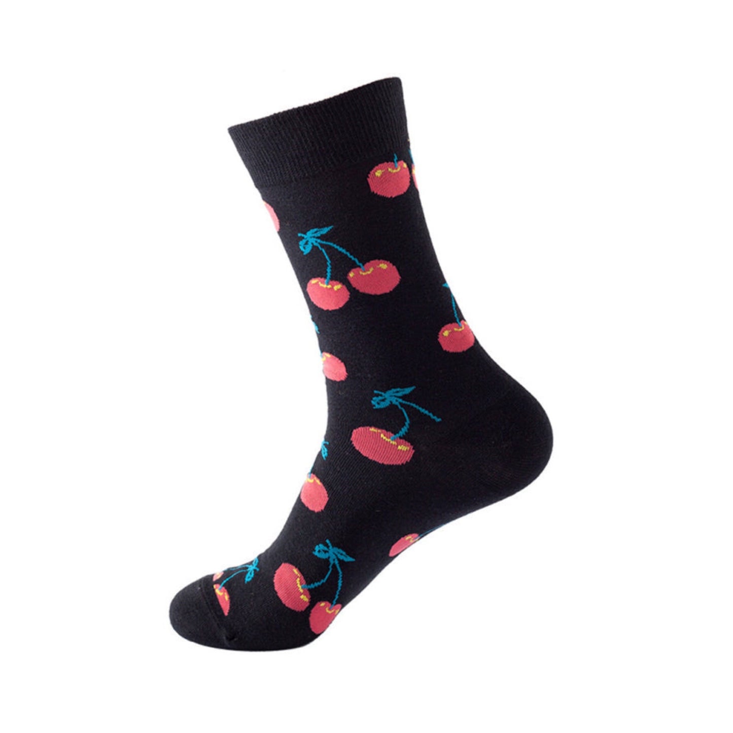 Fruit Pattern Mid-Calf Socks