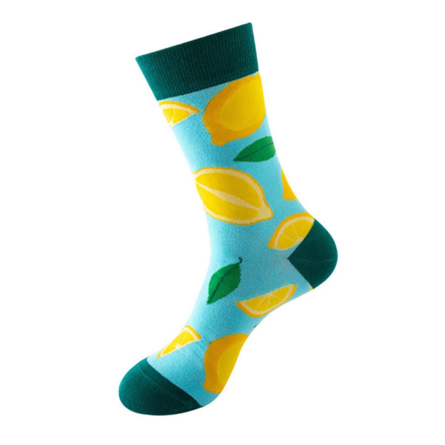 Mid-Calf Fruit Patterned Socks