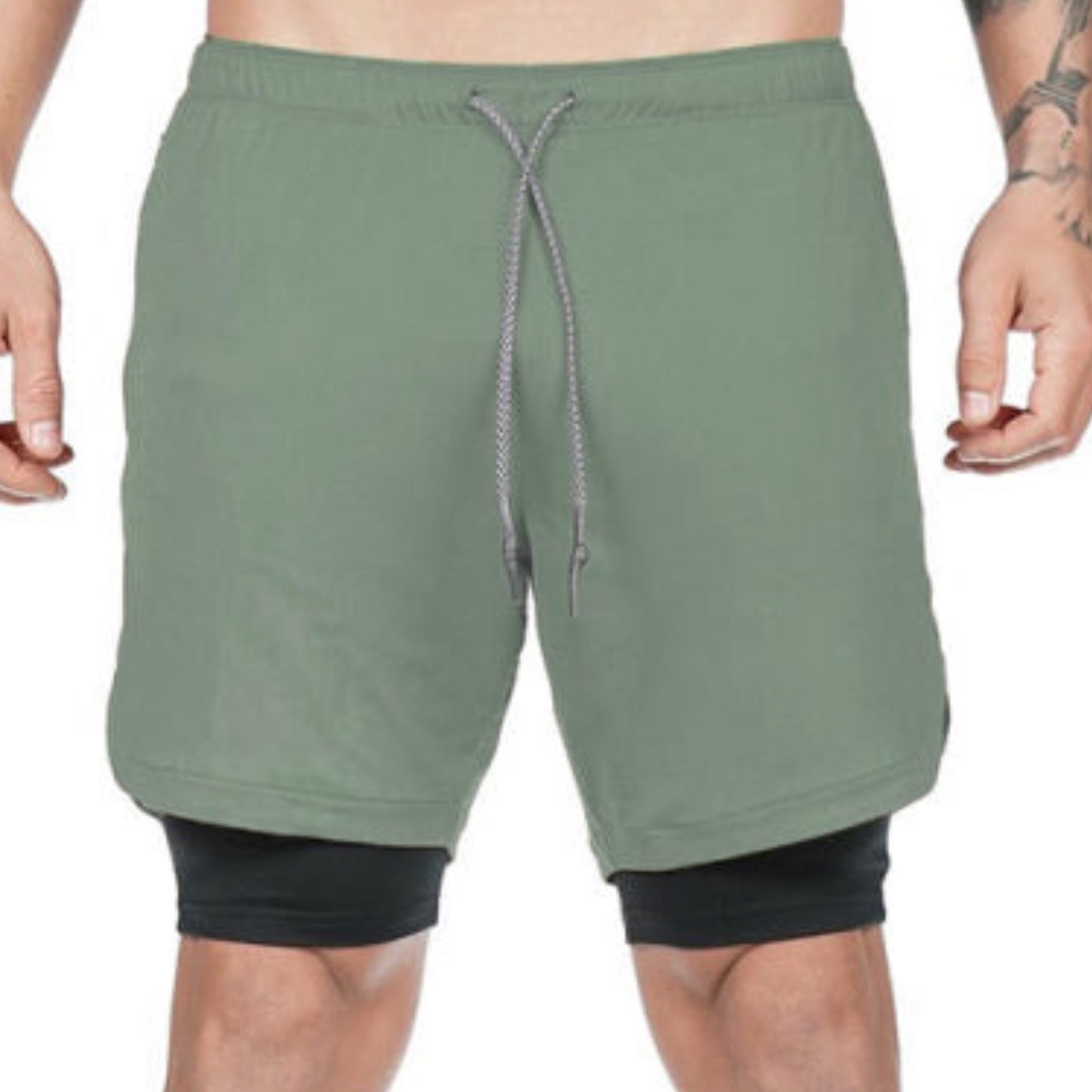 Two-Piece Sport Shorts