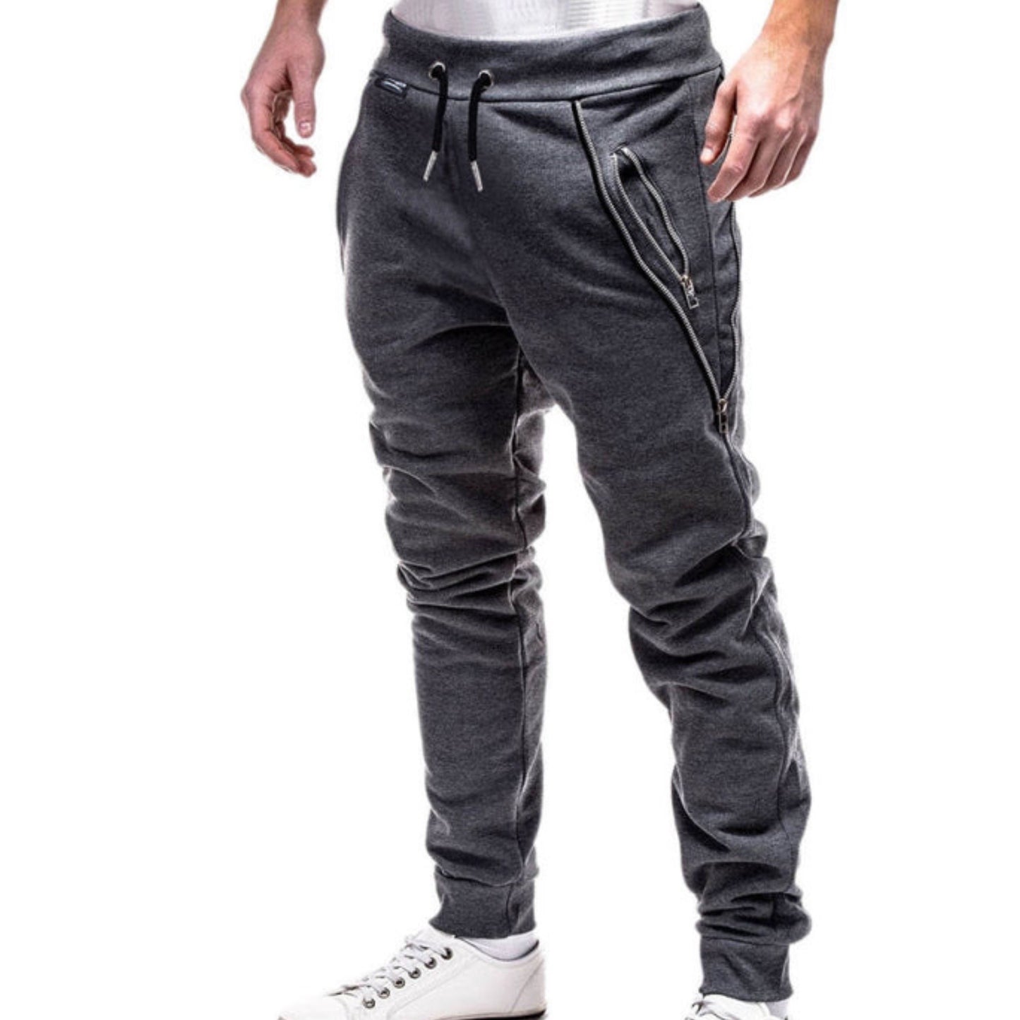 Zipper Trim Joggers