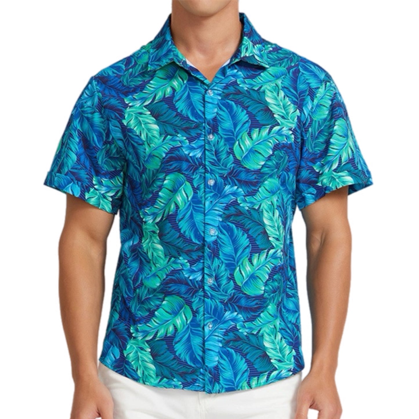 Hawaiian Short Sleeve Button Up Shirt