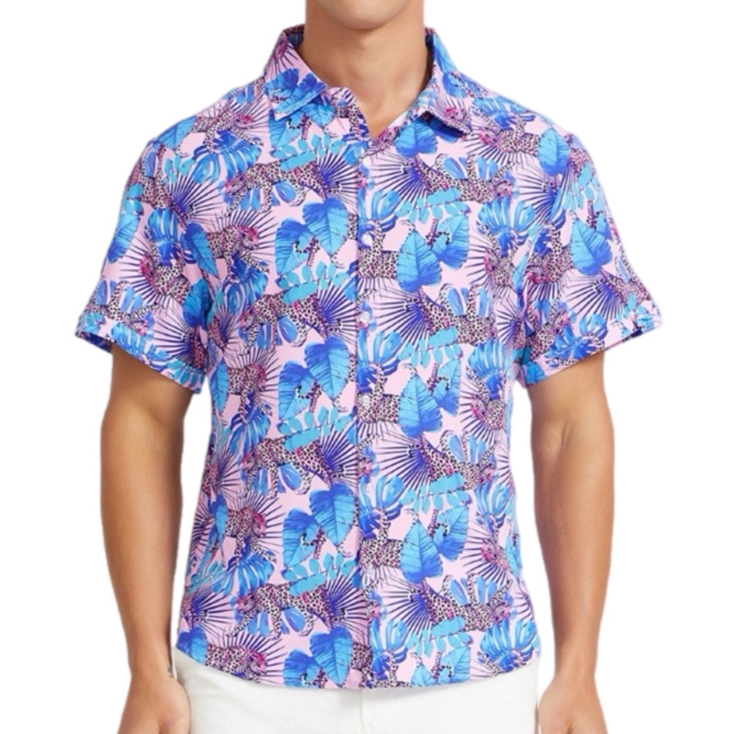 Hawaiian Short Sleeve Button Up Shirt