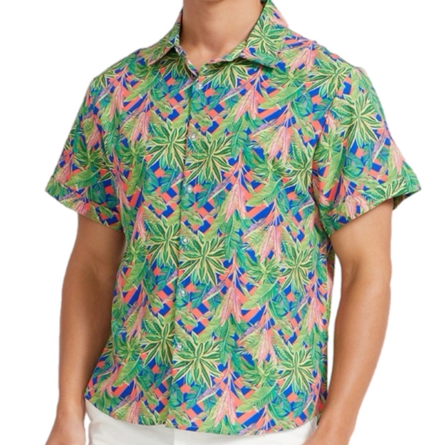 Hawaiian Short Sleeve Button Up Shirt