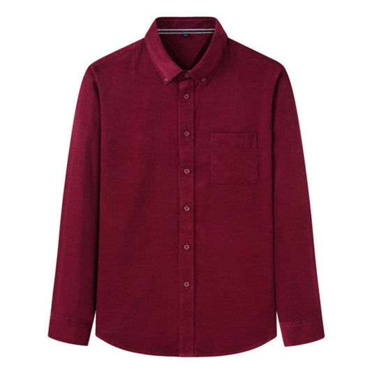 Loose Long Sleeve Button Up Shirt