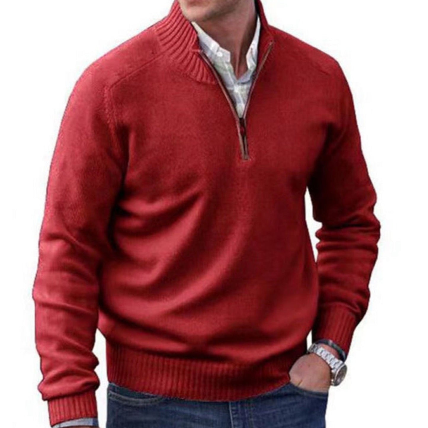 Half Zip Sweater