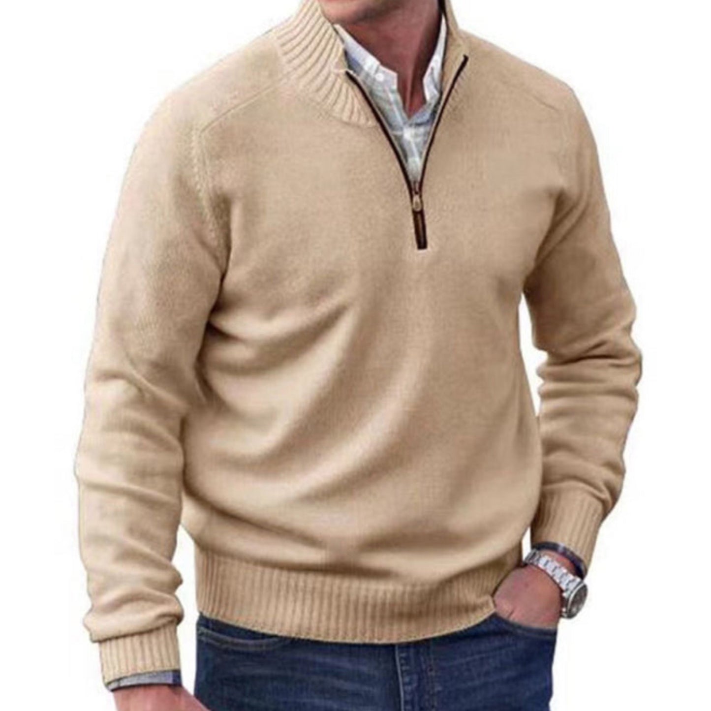 Half Zip Sweater