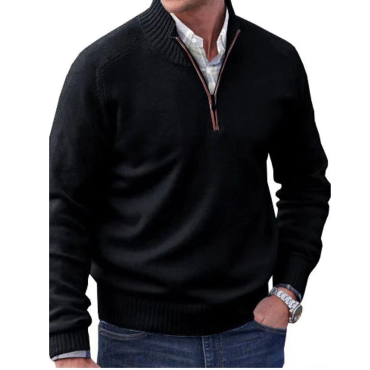 Half Zip Sweater