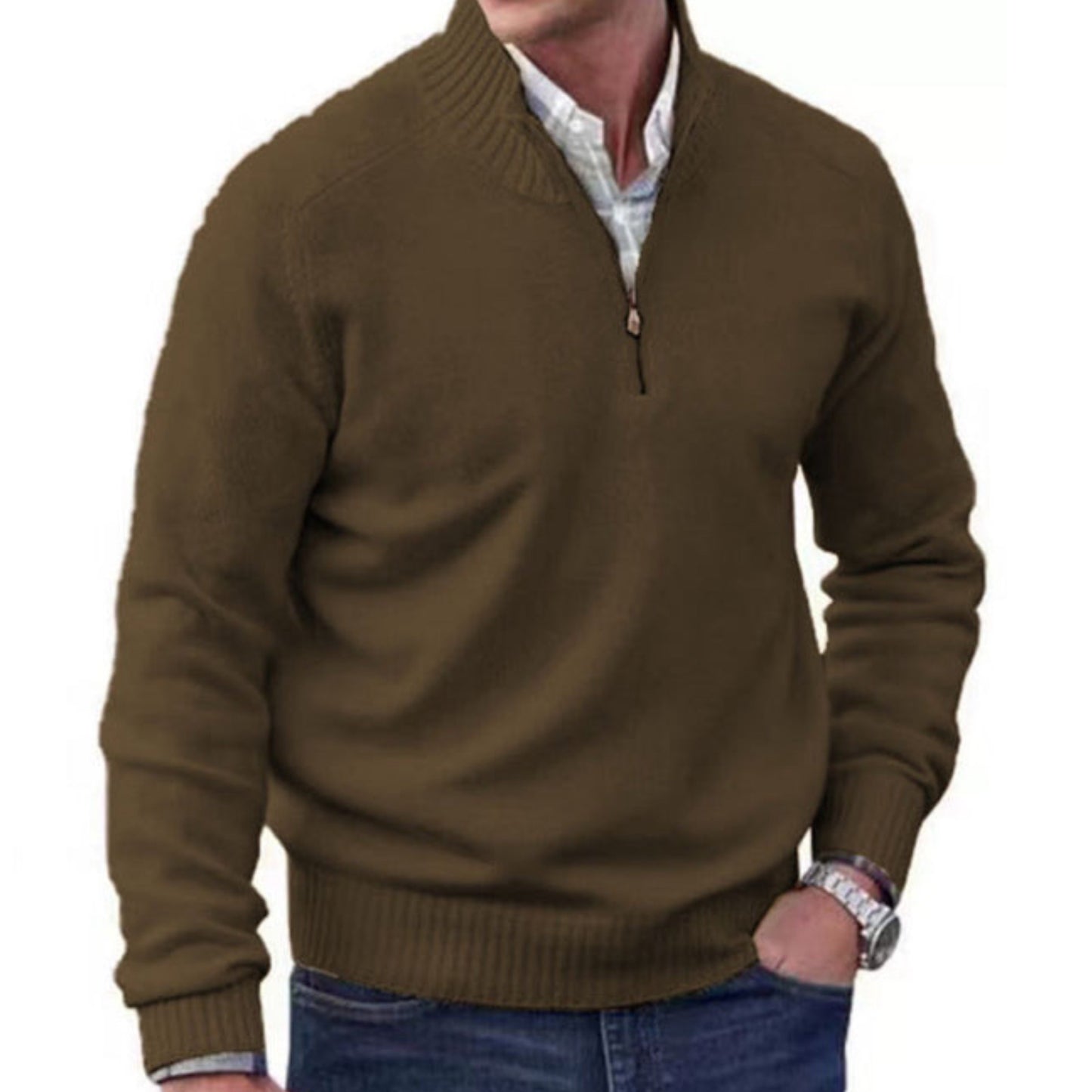 Half Zip Sweater