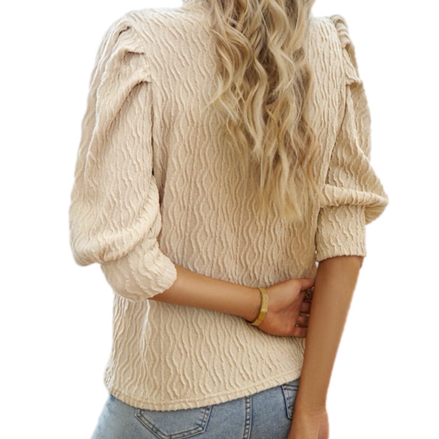 Knit Quarter Sleeve Top