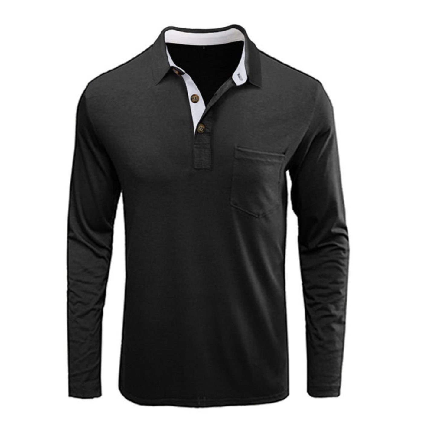 Long Sleeve Polo Shirt