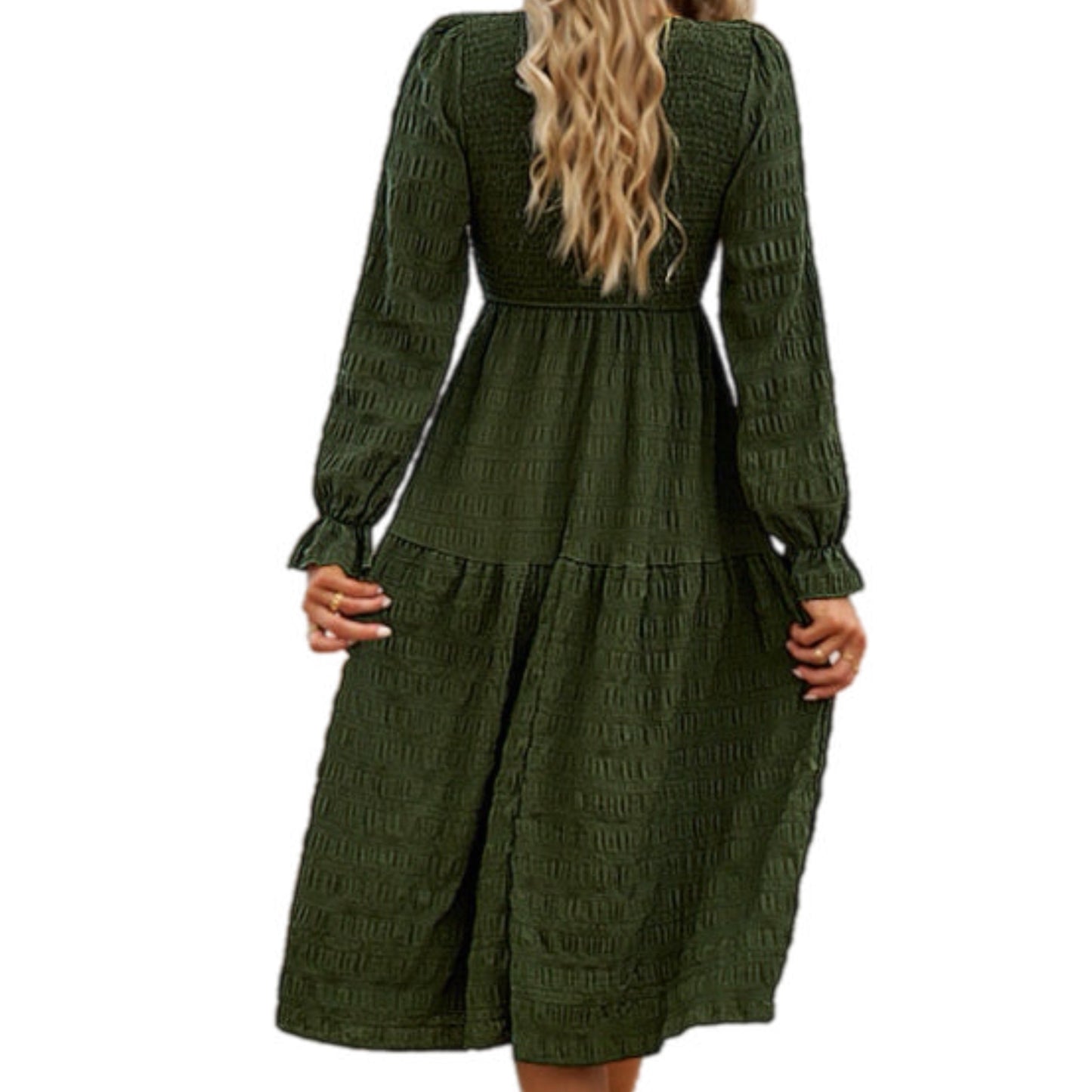 Long Sleeve Flowy Dress