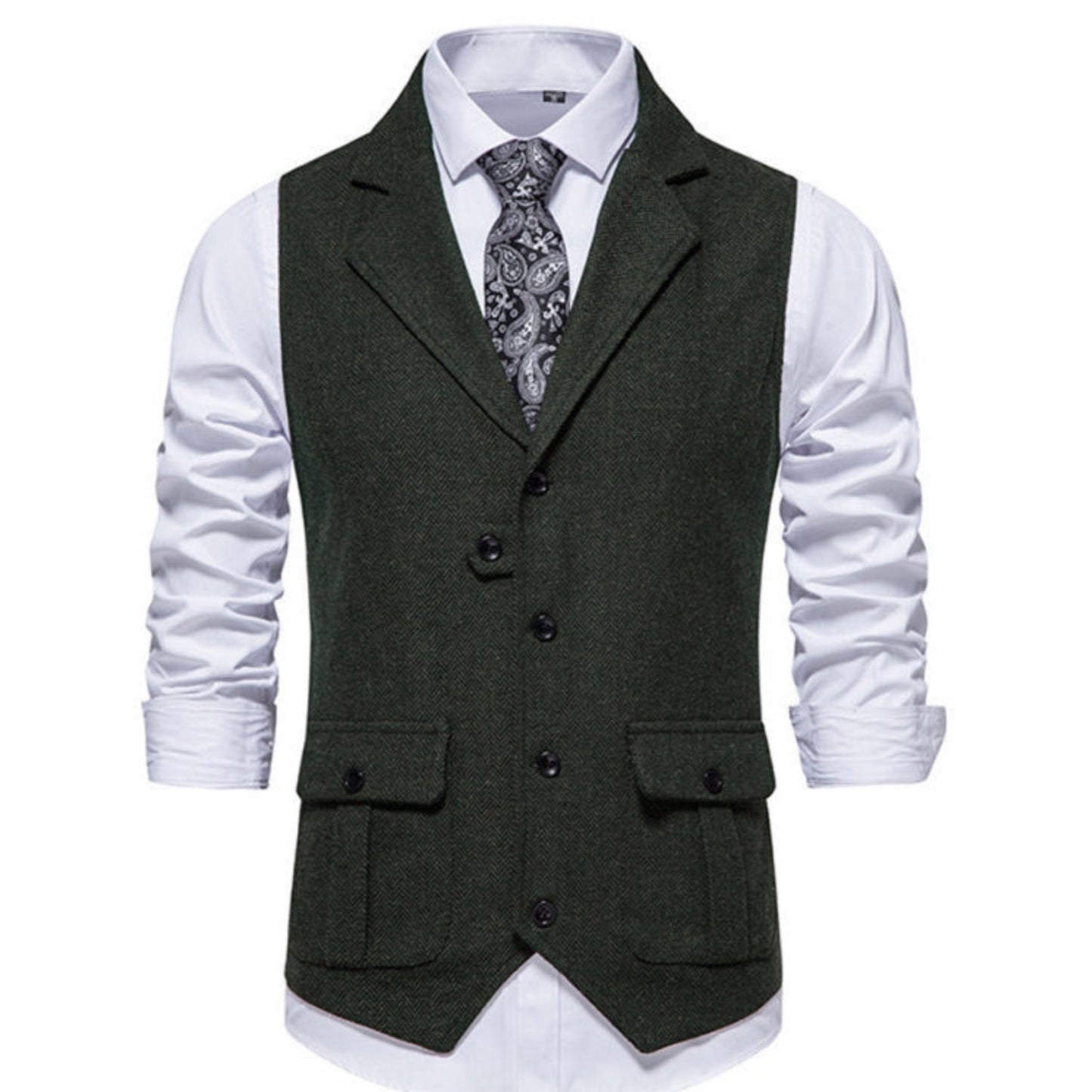 Tweed Vest