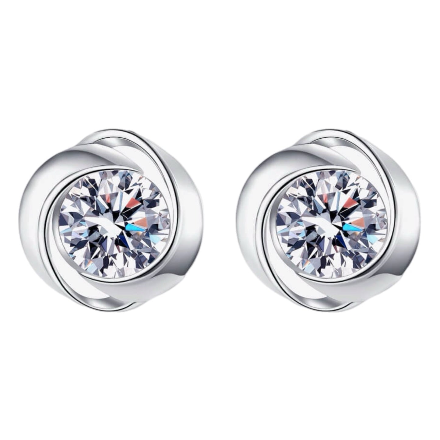 Moissanite Stud Earrings