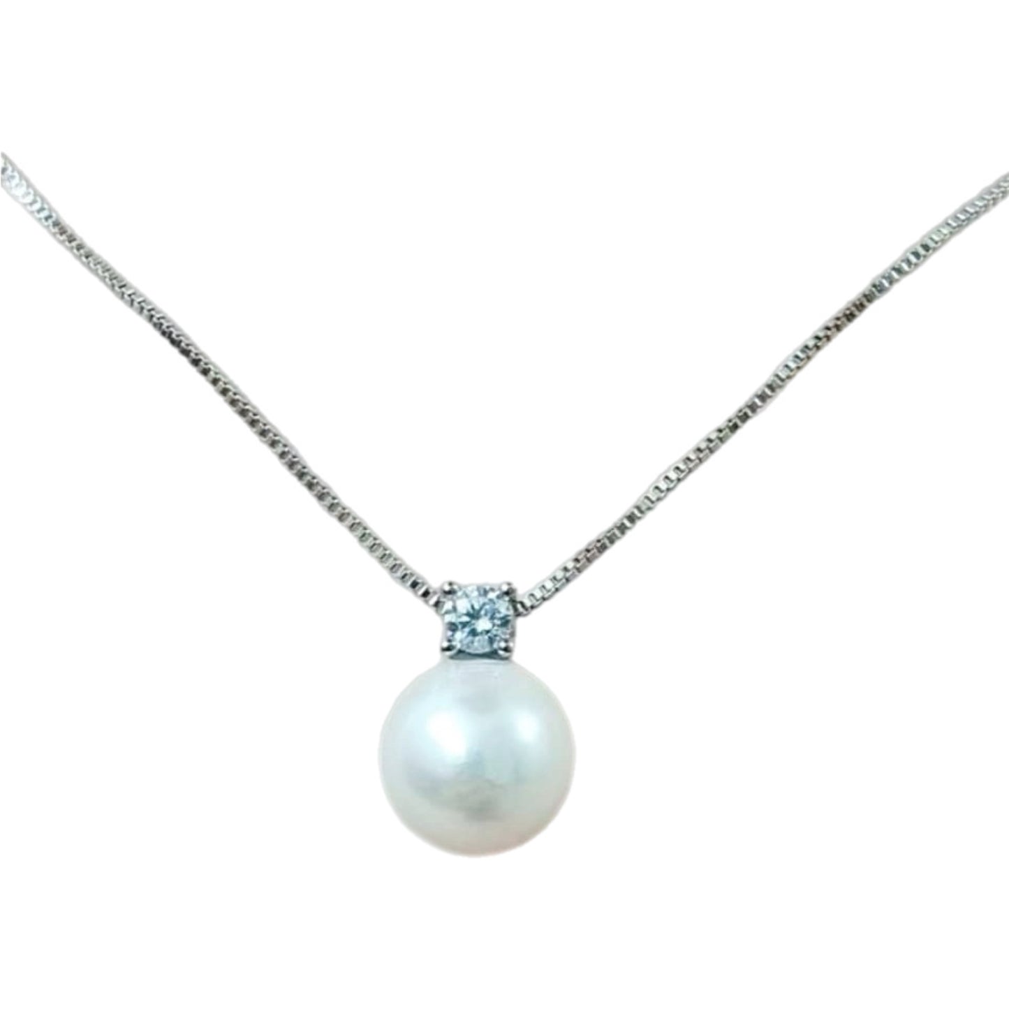 Freshwater Pearl Sterling Silver Necklace