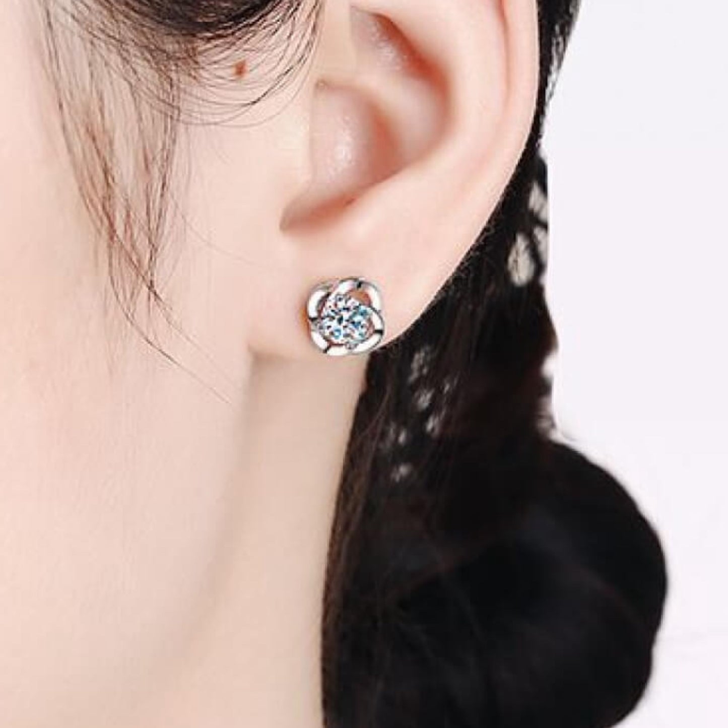 Moissanite Stud Earrings