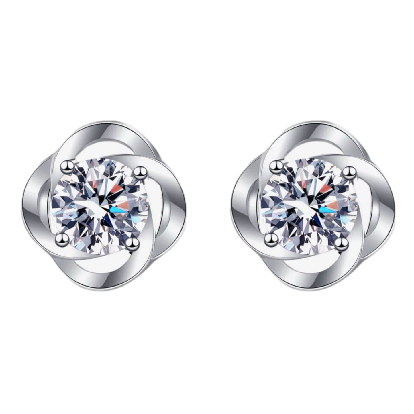 Moissanite Stud Earrings