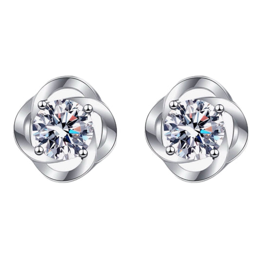 Moissanite Stud Earrings