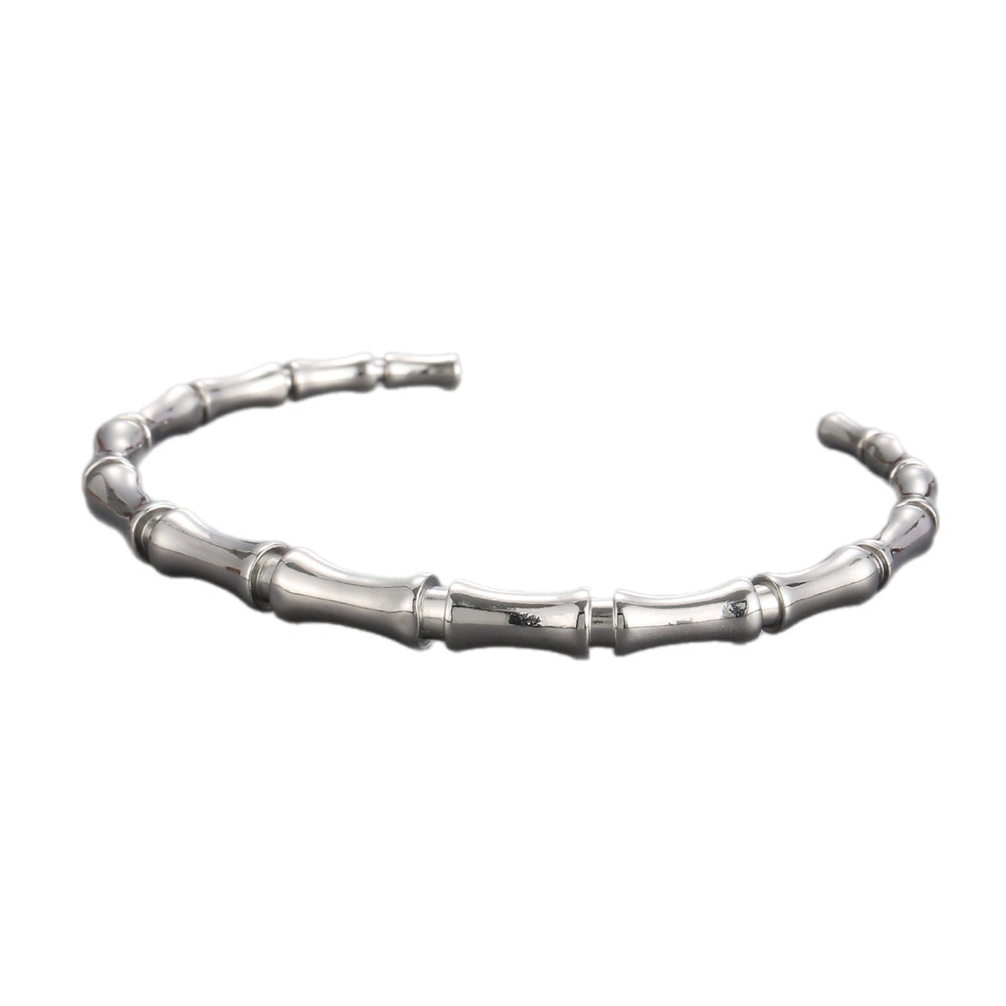 Stainless Steel Bamboo Shape Bracelet