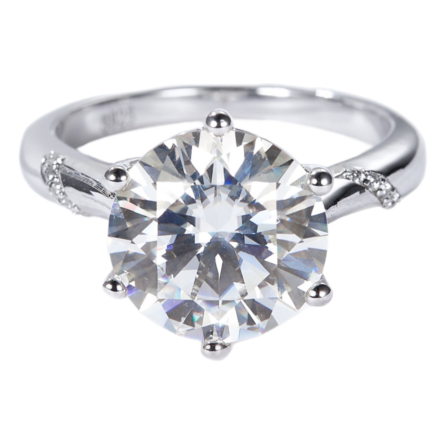 5 Carat Moissanite Ring