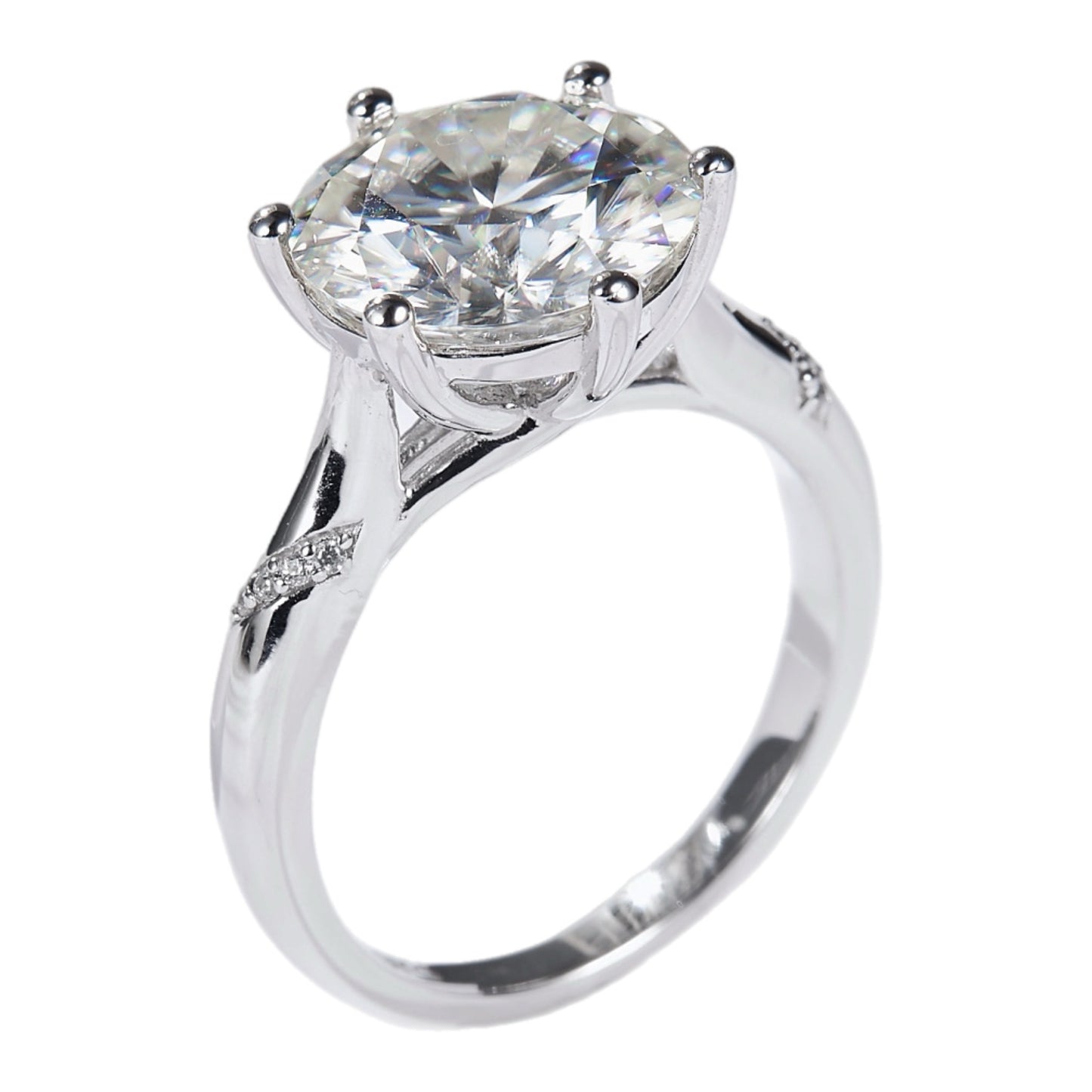 5 Carat Moissanite Ring