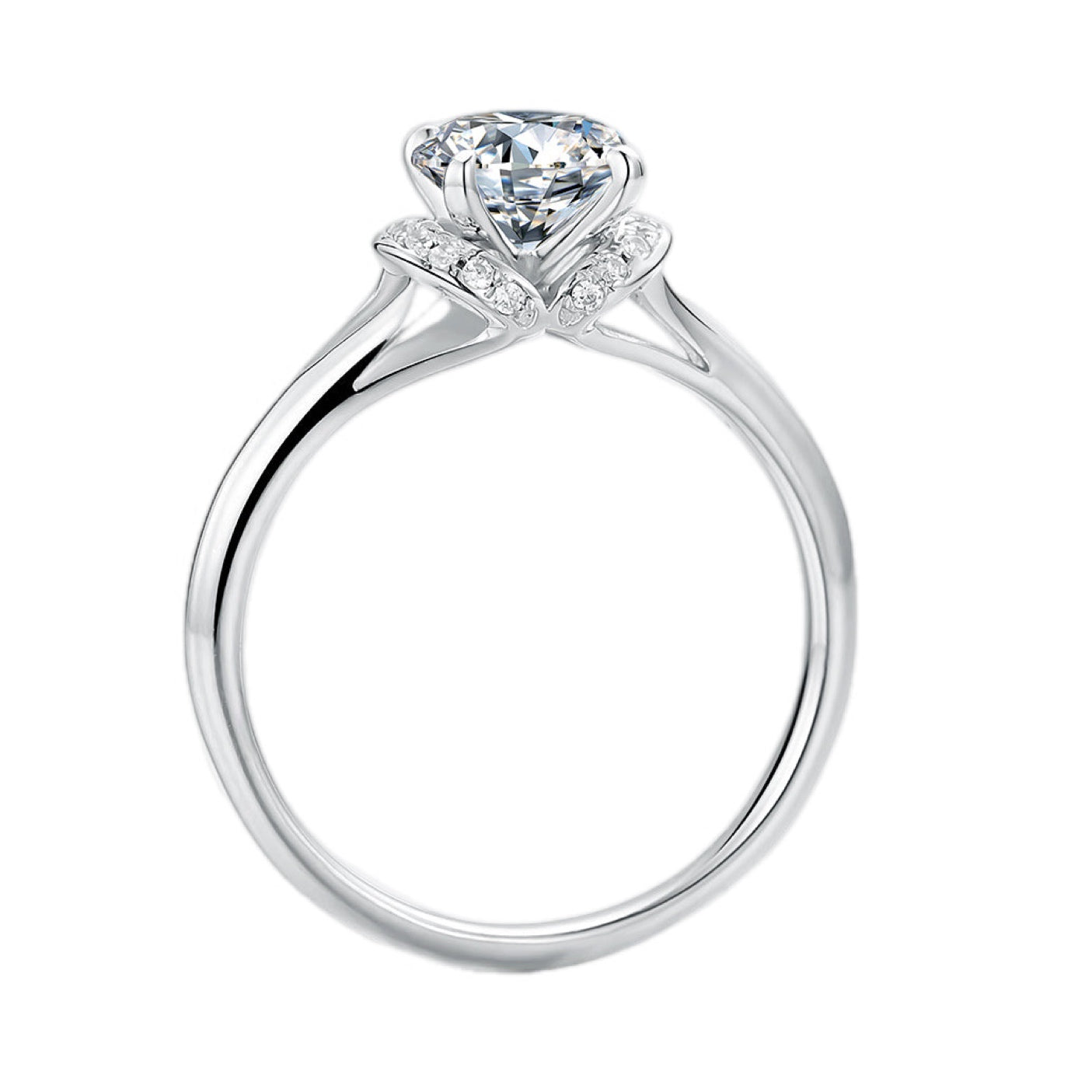 Eternal Brilliance Moissanite Engagement Ring