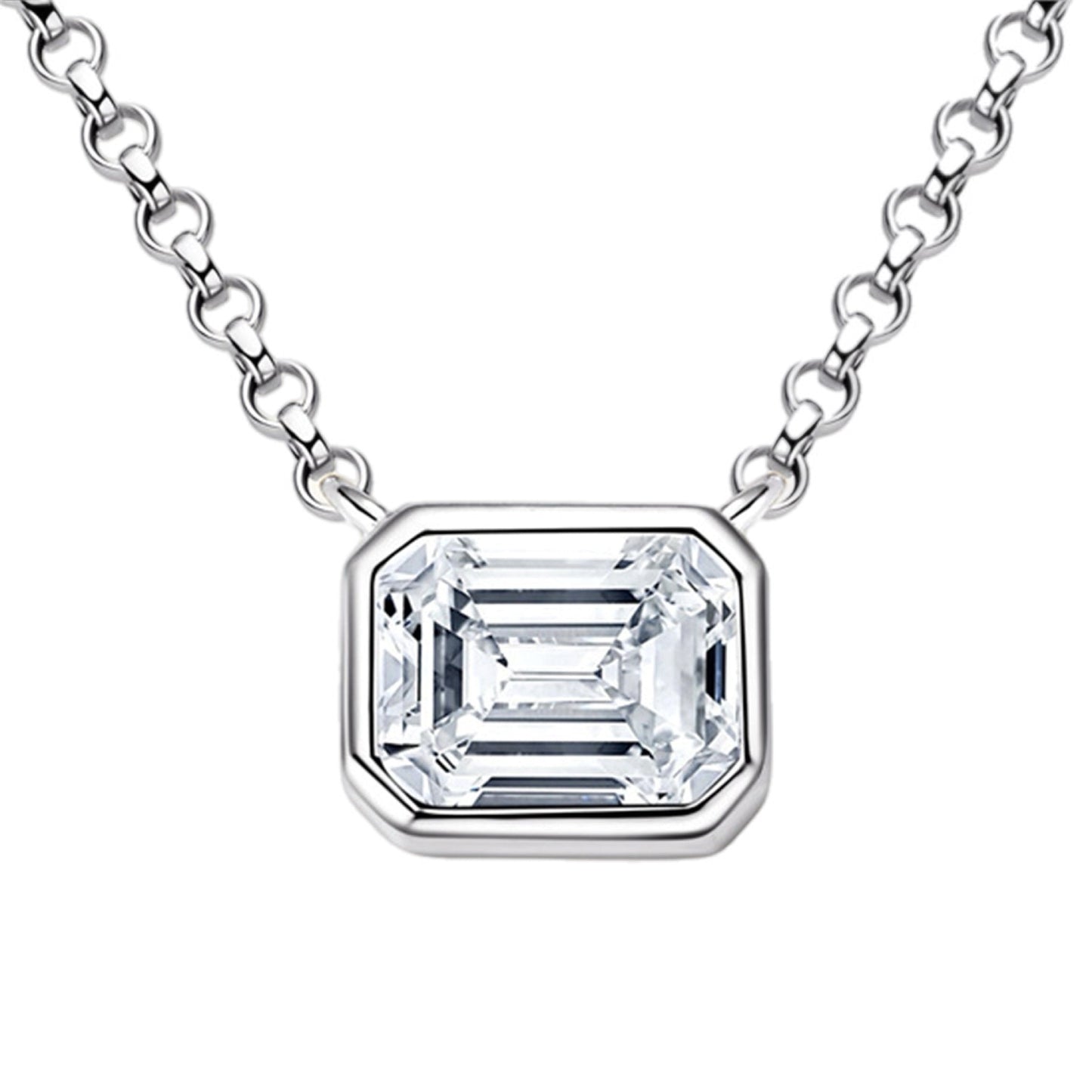 Golden Embrace 1 Carat Moissanite Pendant