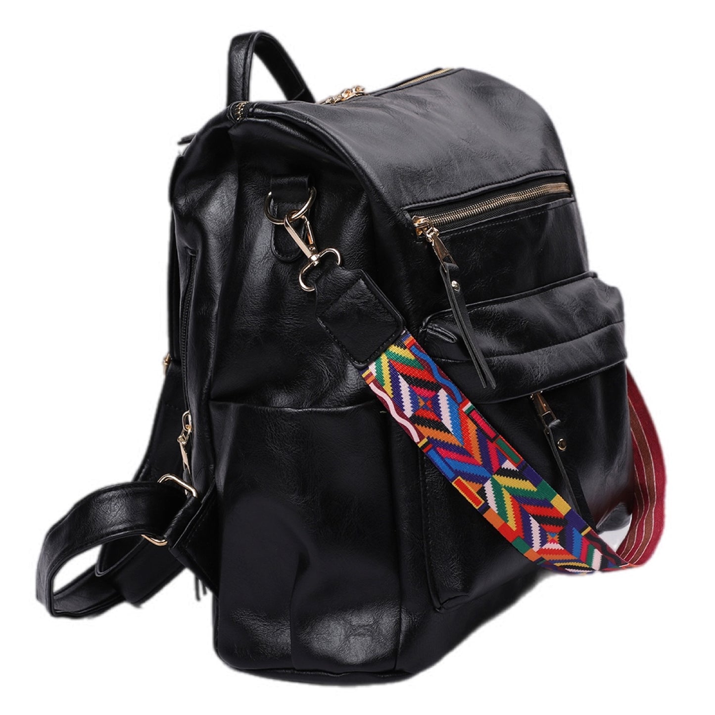 Vegan Leather Backpack