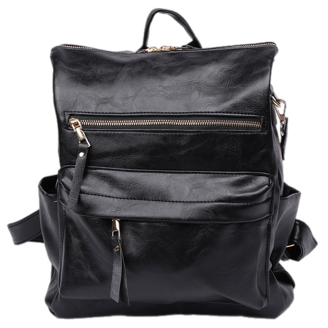 Vegan Leather Backpack