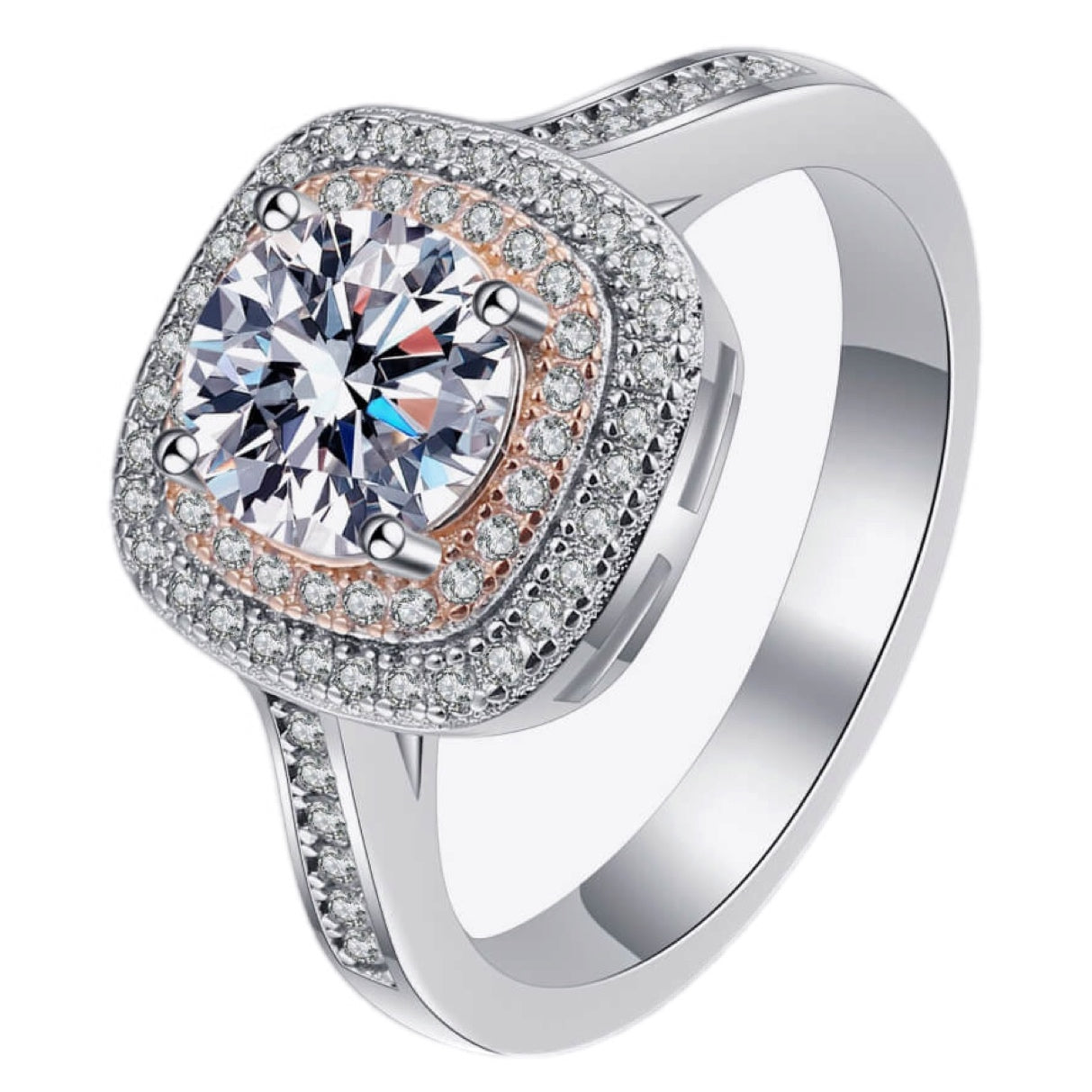 Need You Now Moissanite Ring