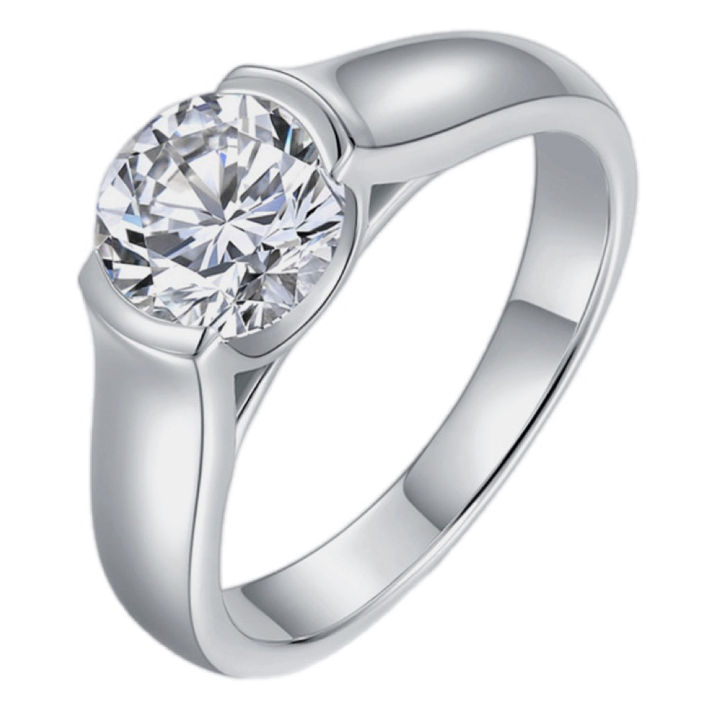 Eternal Spark 1.5 Carat Moissanite Solitaire Ring