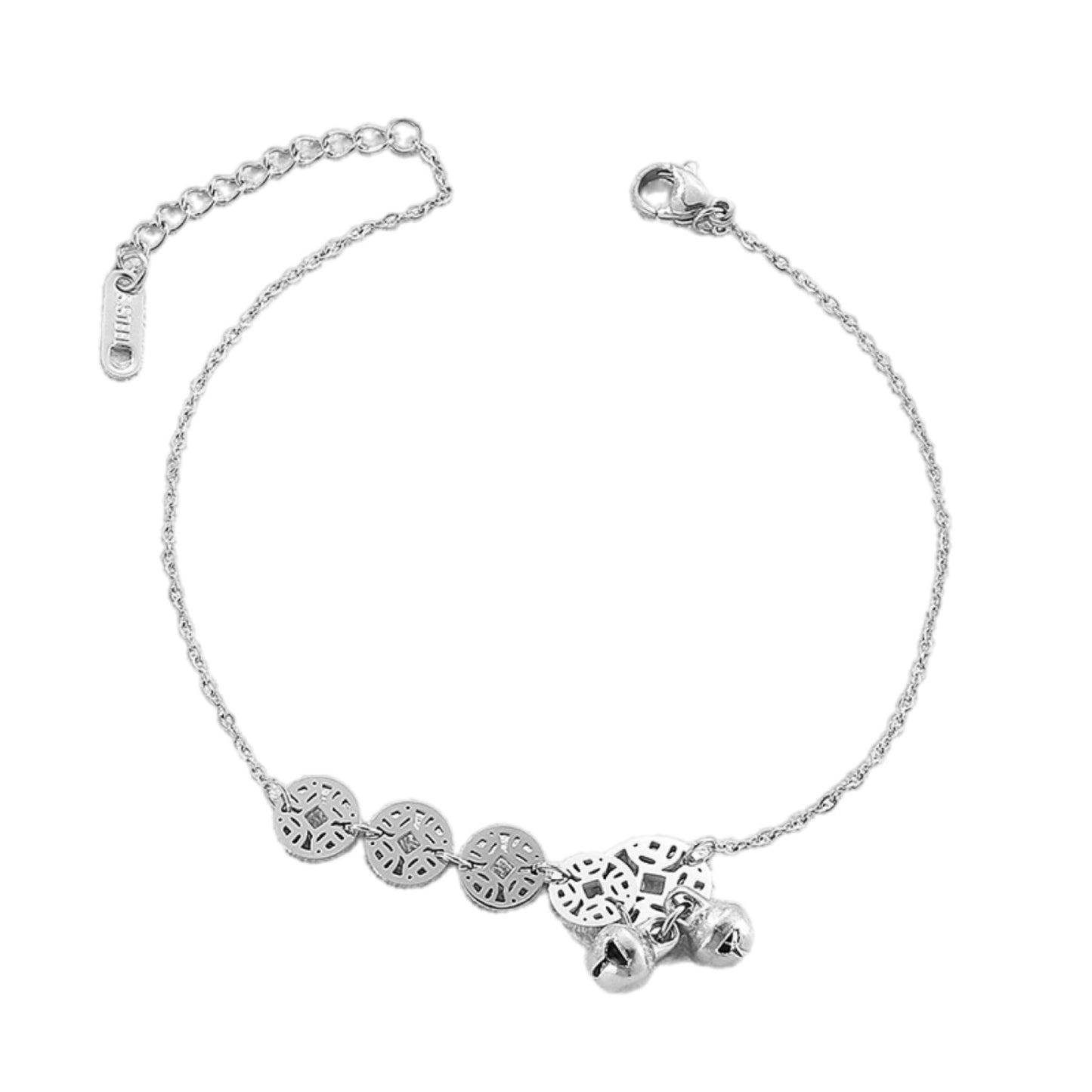 Coin Shape Anklet Bracelet