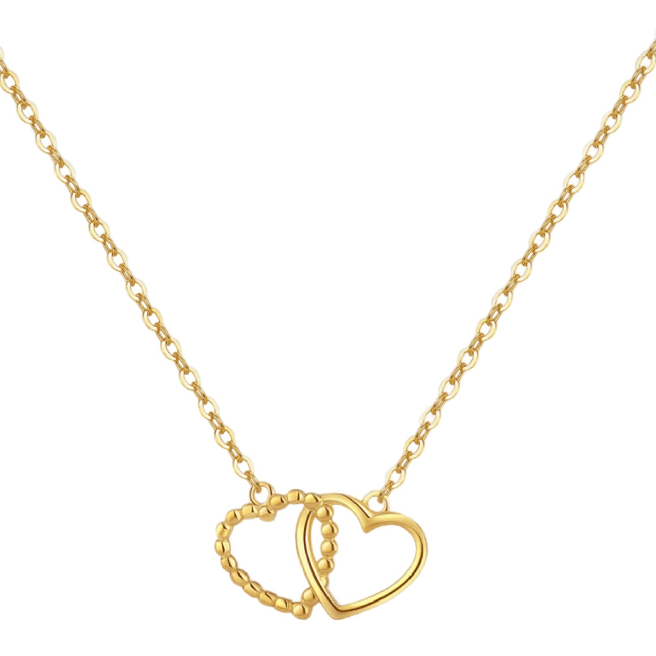 Infinite Love Sterling Silver Heart Necklace