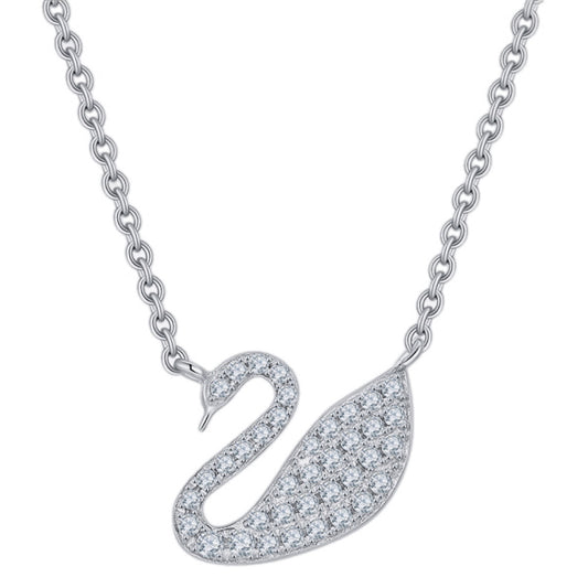 Swanlake Radiance Moissanite Necklace