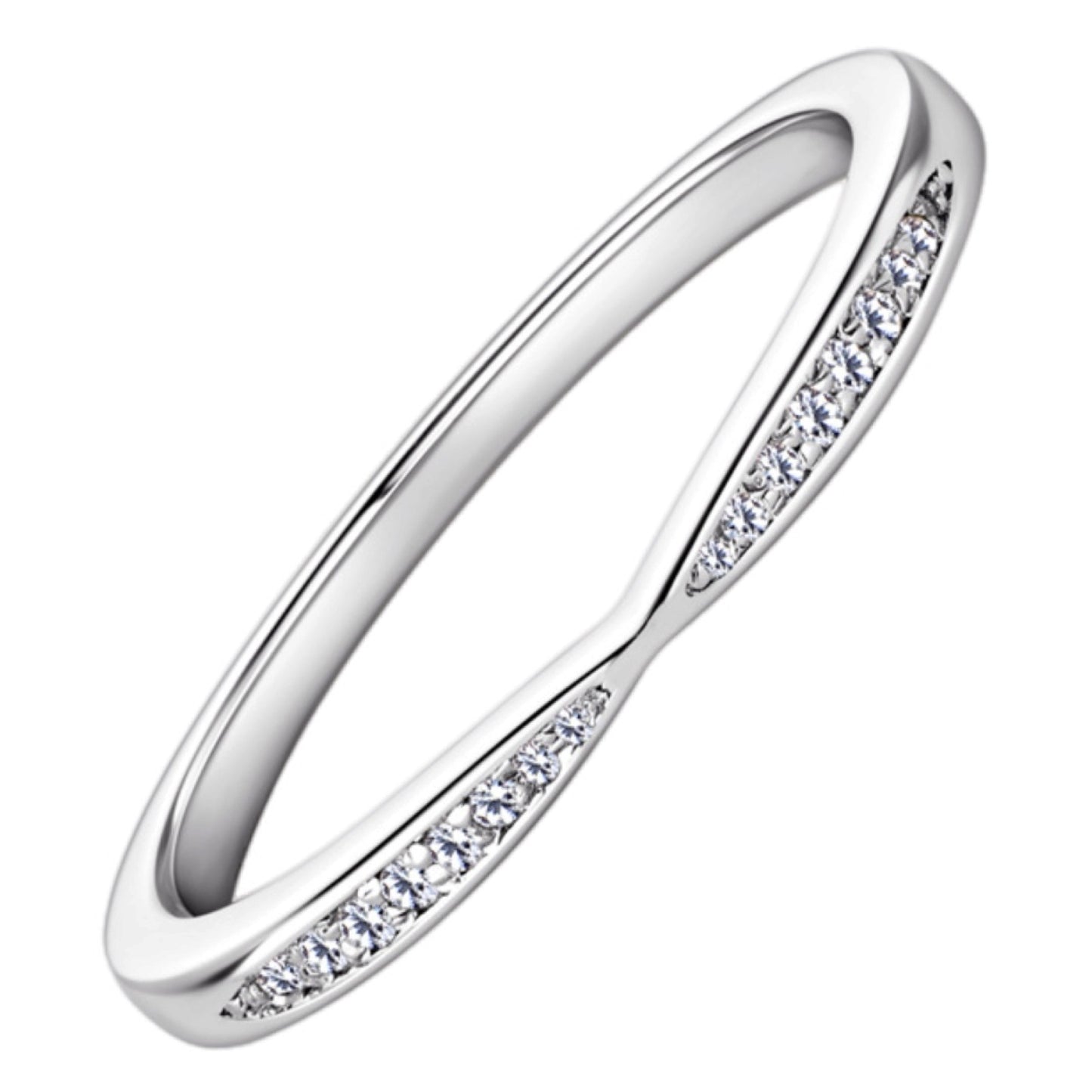 Eternal Embrace Moissanite Band