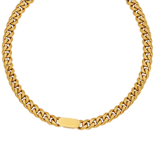 Luxe Lumina Gold-Plated Necklace