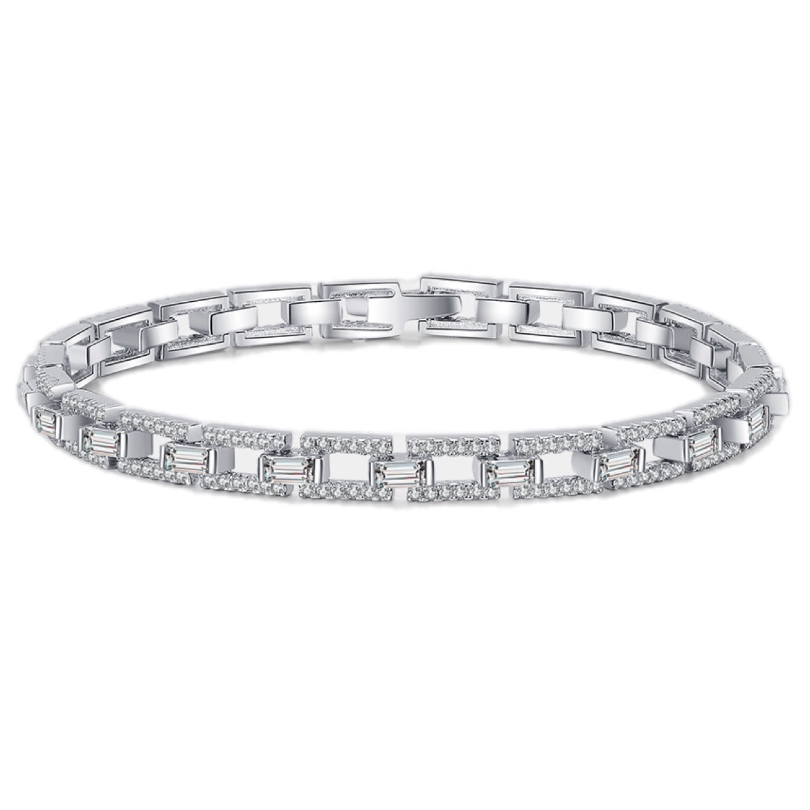 Luxe 3.2 Carat Moissanite Elegance Bracelet