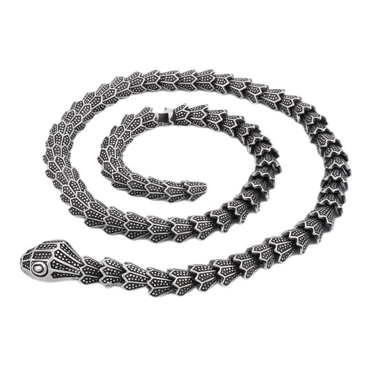 Noir Serpent Mystique Necklace