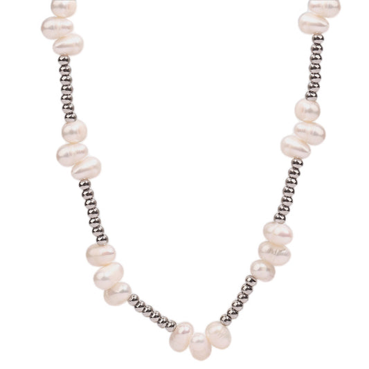 Lustrous Harmony Pearl Necklace