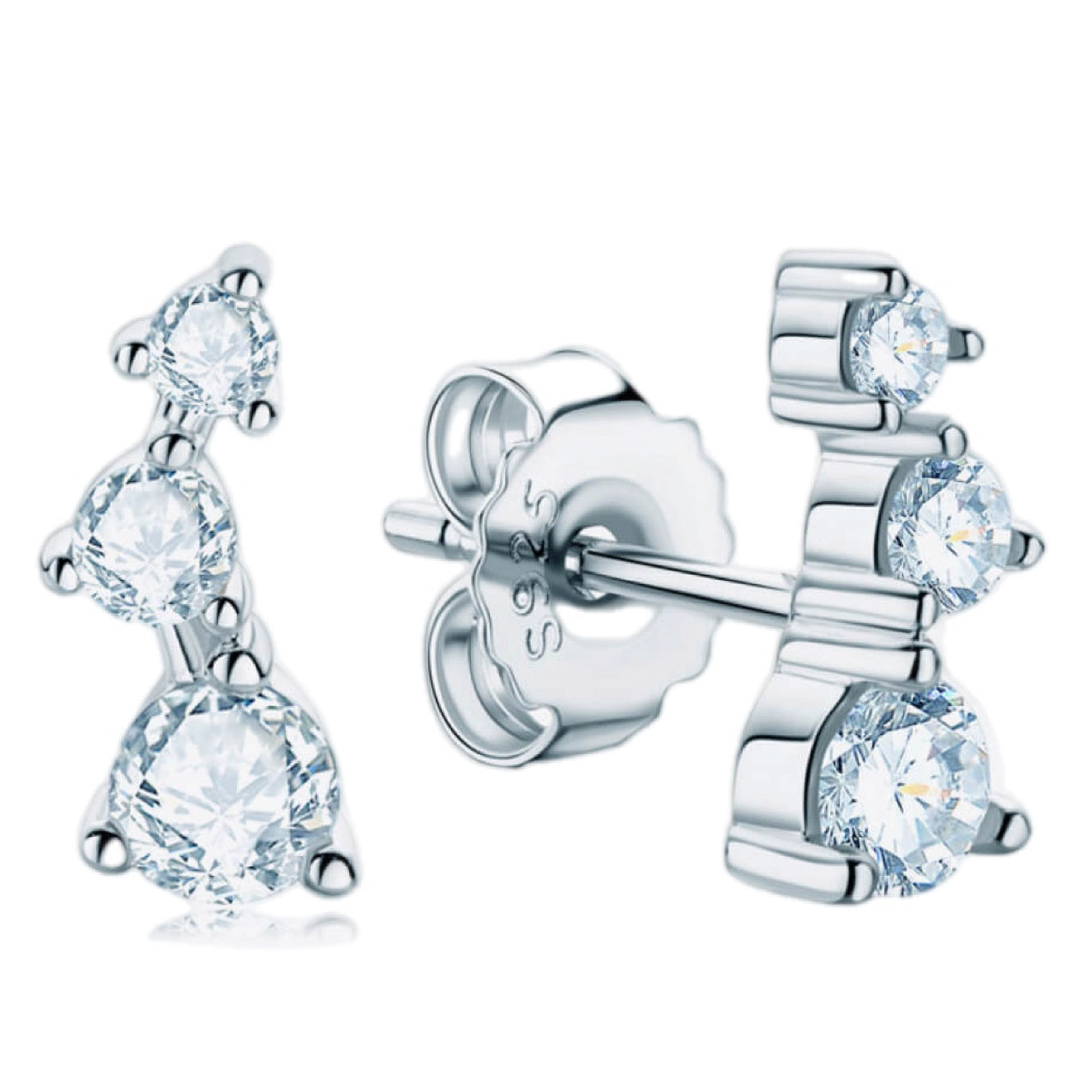 Adored Your Way Moissanite Stud Earrings