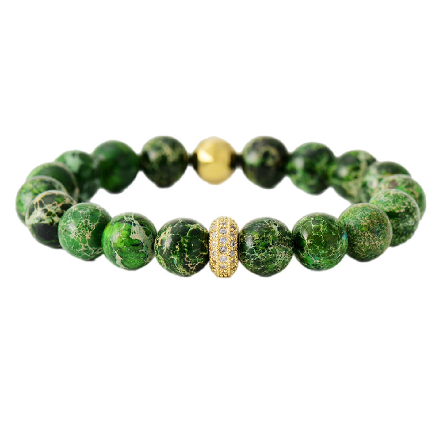 Natural Stone Beaded Bracelet