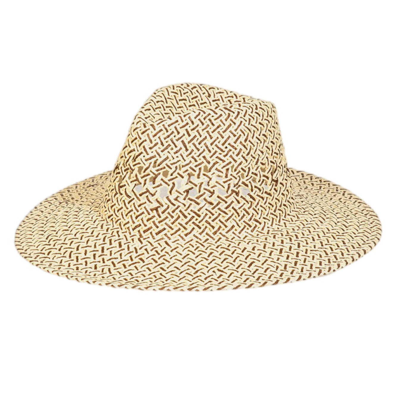 Cutout Woven Straw Hat