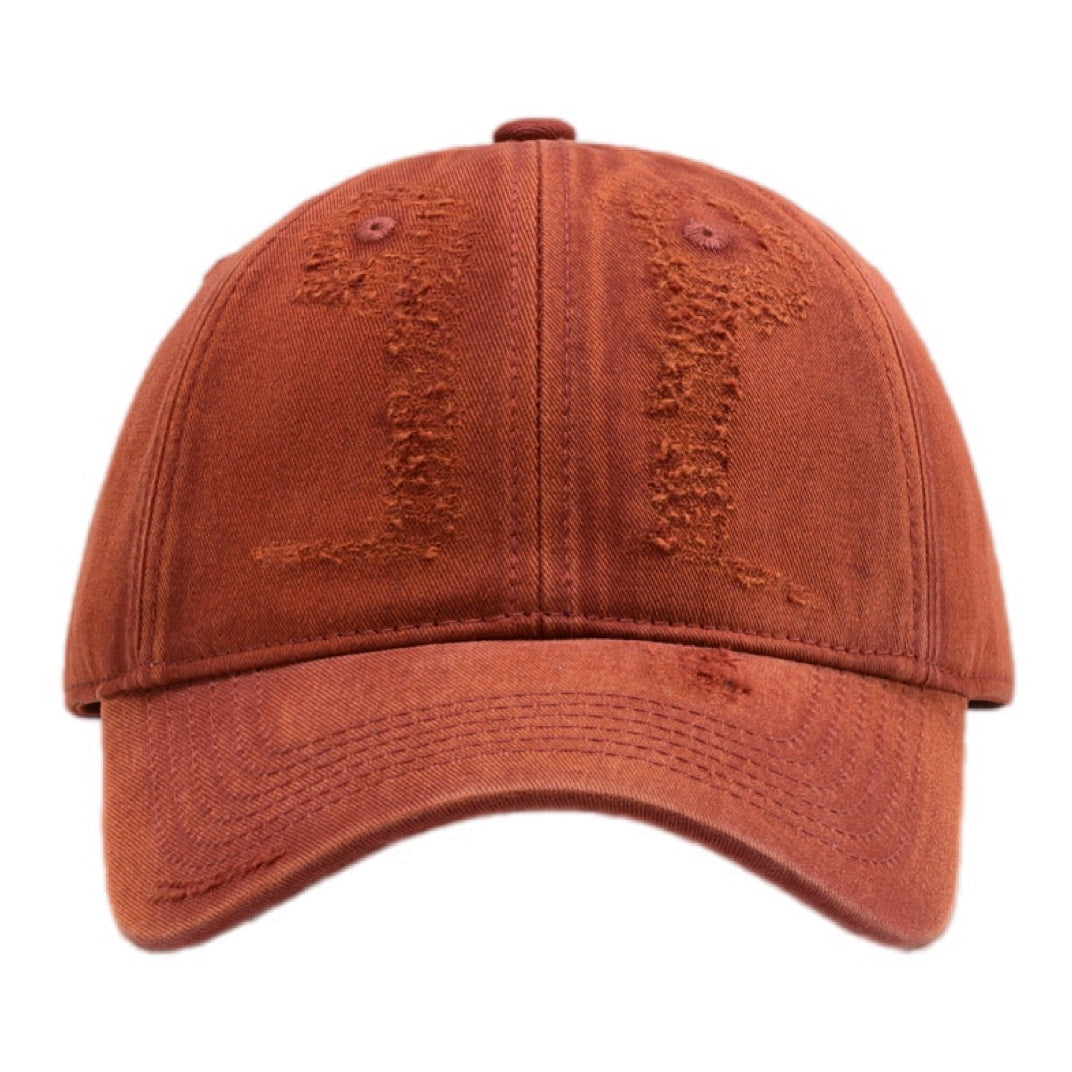 Distressed Adjustable Baseball Cap