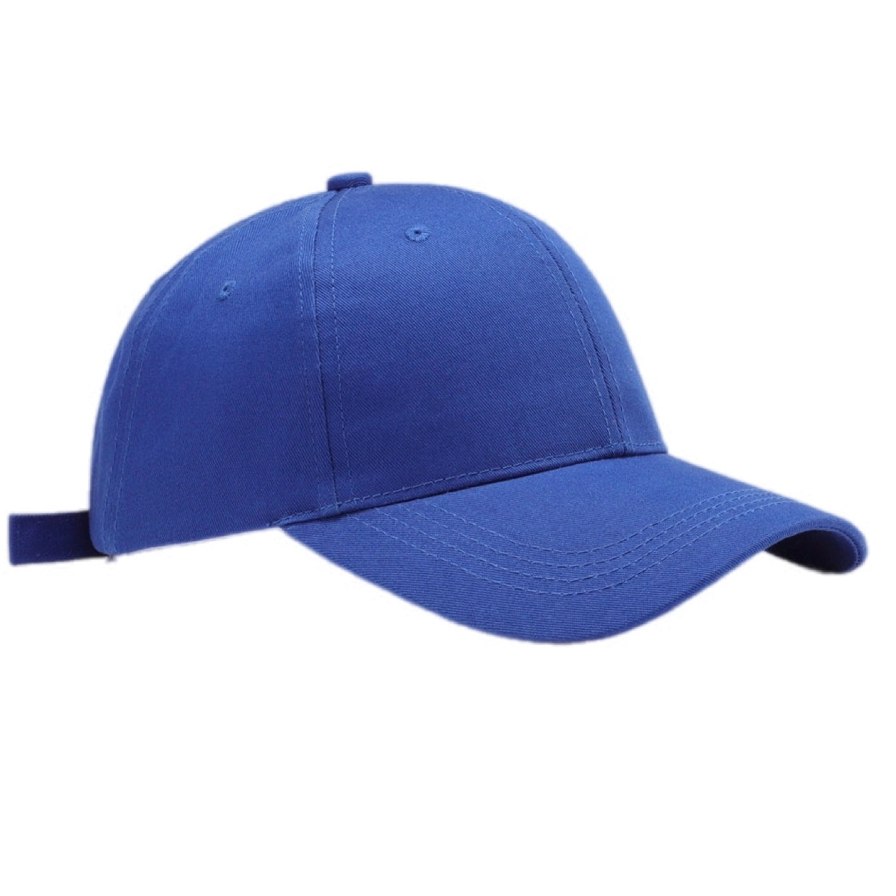 Plain Adjustable Cotton Baseball Cap