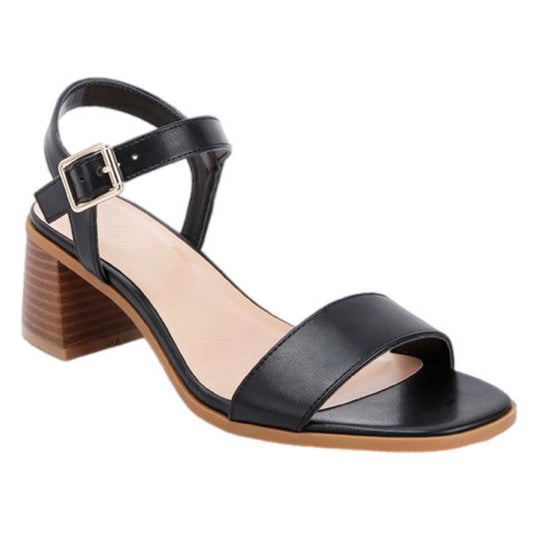 Varya Stacked Heel Sandals