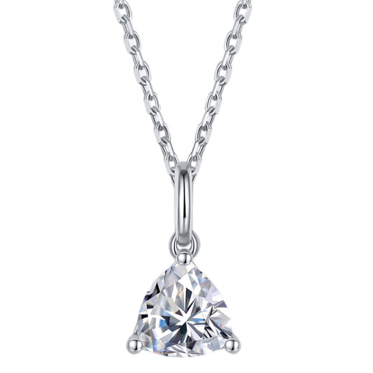 Vertex Brilliance 1 Carat Moissanite Pendant Necklace